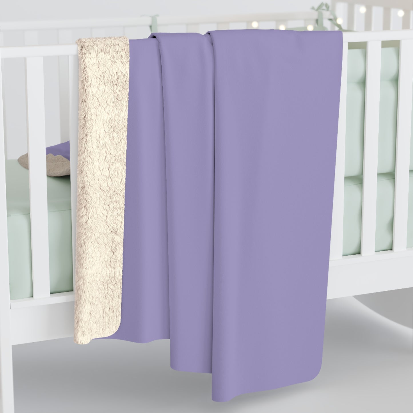 True Holiday Mighty Aphrodite Purple Solids Throw Blanket