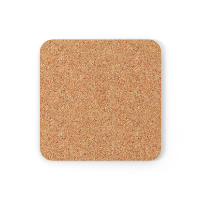 True Holiday Perennial Green Solids Corkwood Coaster Set