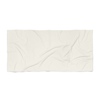 True Holiday White Dove White Solids Beach & Pool Towel
