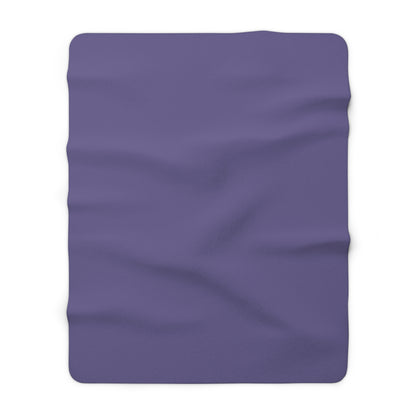 True Holiday Seduction Purple Solids Throw Blanket