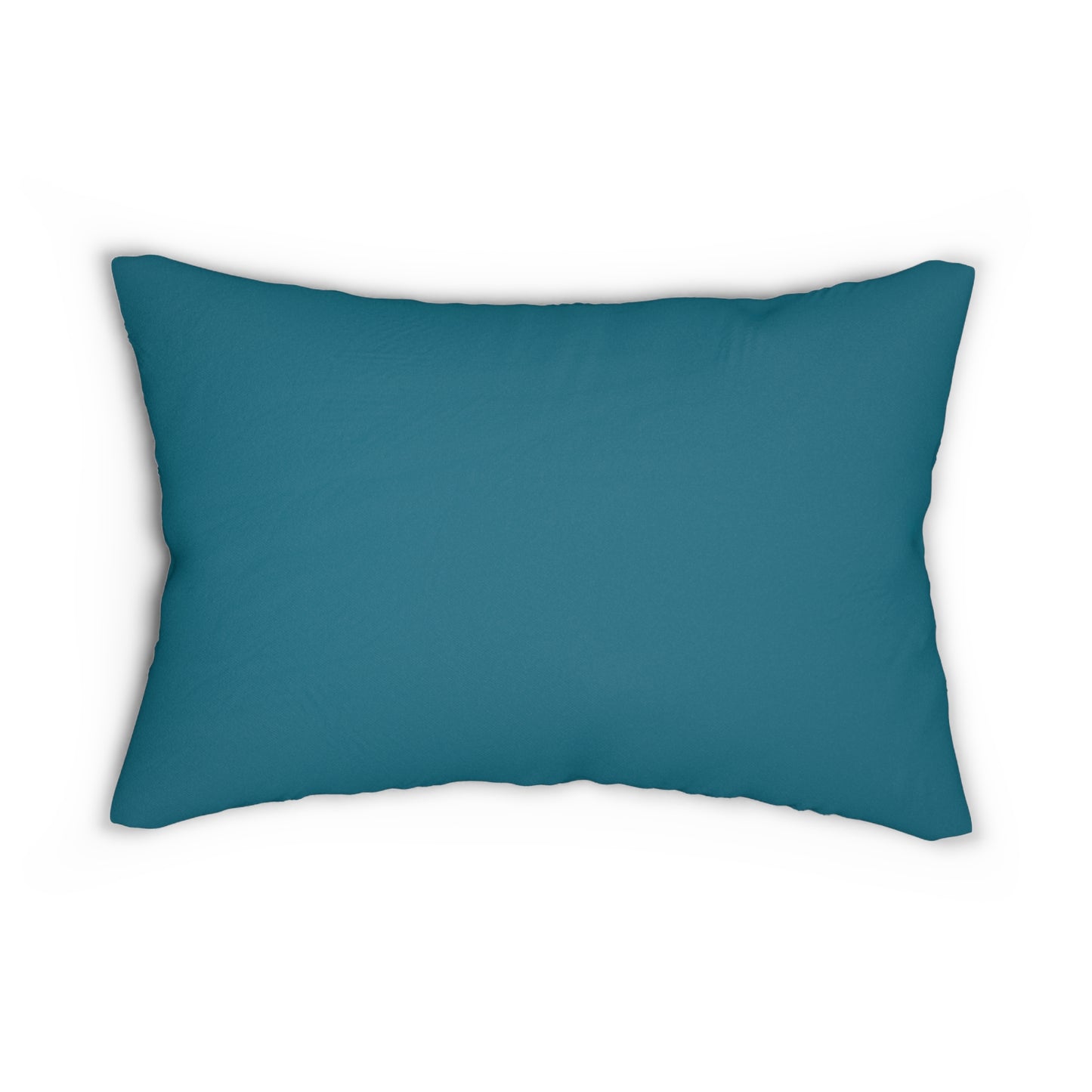 True Holiday Deep Ocean Blue Solids 20" x 14" Rectangular Throw Pillow
