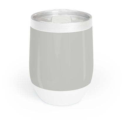 True Holiday Perspective Gray Solids Chill Wine Tumbler