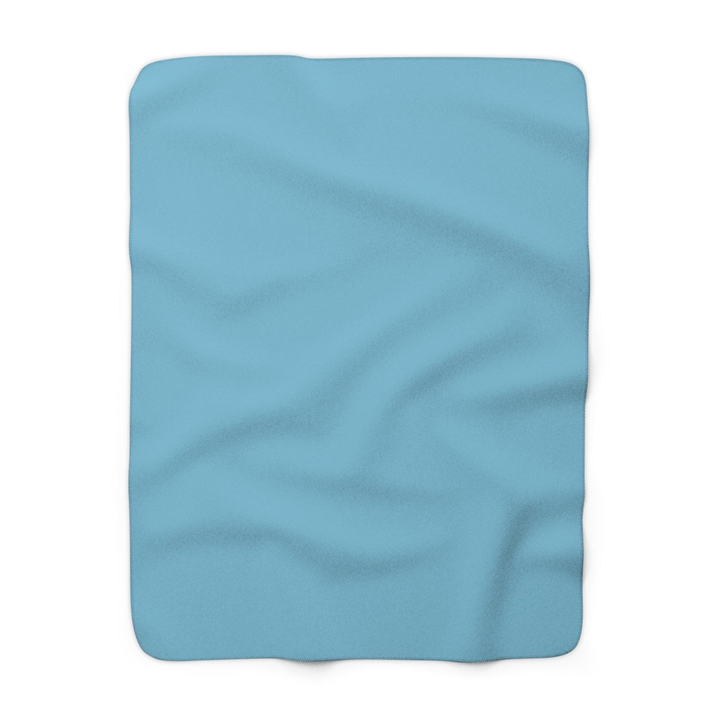 True Holiday Aquarium Blue Blue Solids Throw Blanket