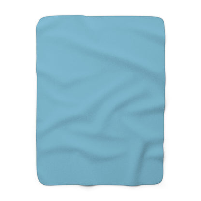 True Holiday Aquarium Blue Blue Solids Throw Blanket