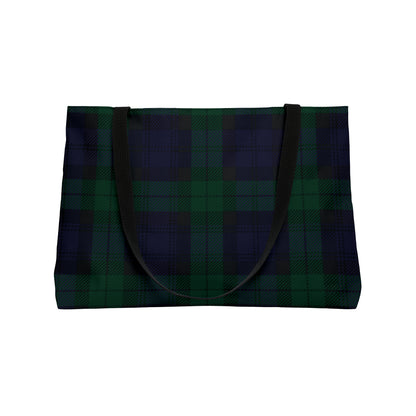 True Holiday Black Watch Tartan Plaid Beach Bag