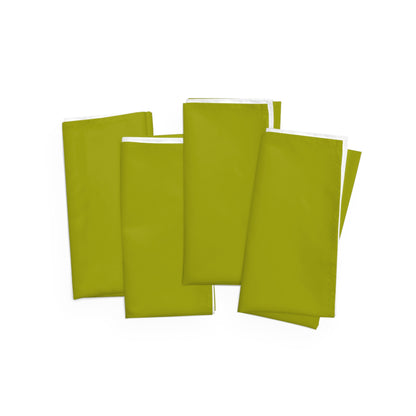 True Holiday Dark Lime Green Solids Napkins