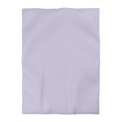 True Holiday Grape Ice Purple Solids Duvet Cover