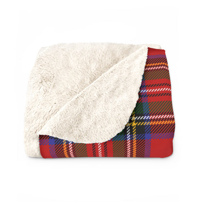 True Holiday Royal Stewart Tartan Plaid Throw Blanket