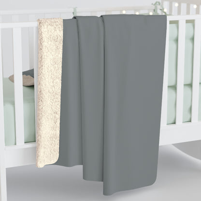 True Holiday Shaker Gray Gray Solids Throw Blanket