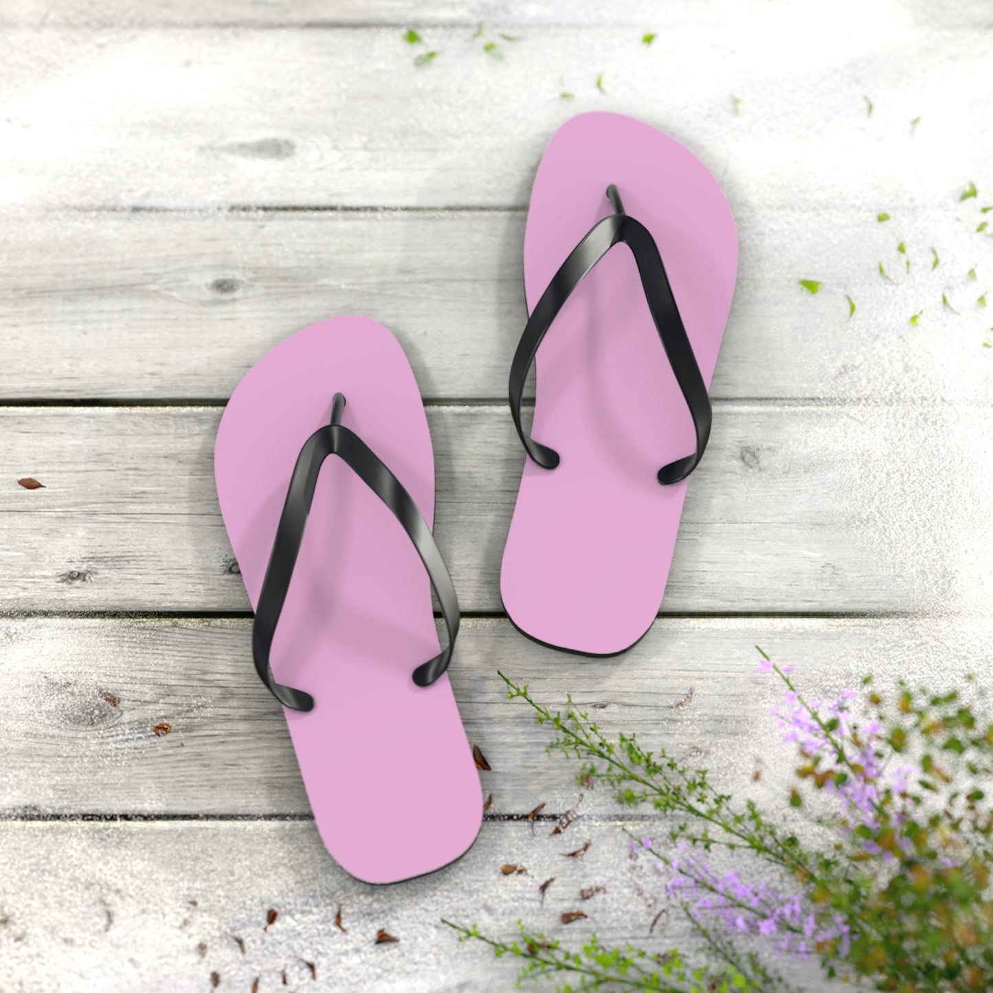 True Holiday Pretty Pink Red Solids Flip Flops