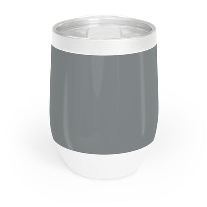 True Holiday Shaker Gray Gray Solids Chill Wine Tumbler