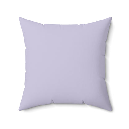 True Holiday Grape Ice Purple Solids 20" Square Throw Pillow