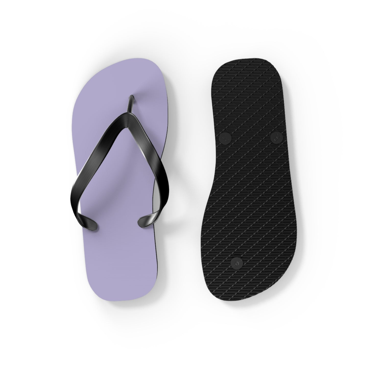 True Holiday Heather Plum Purple Solids Flip Flops