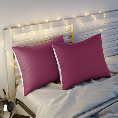 True Holiday Gypsy Pink Red Solids Pillow Sham