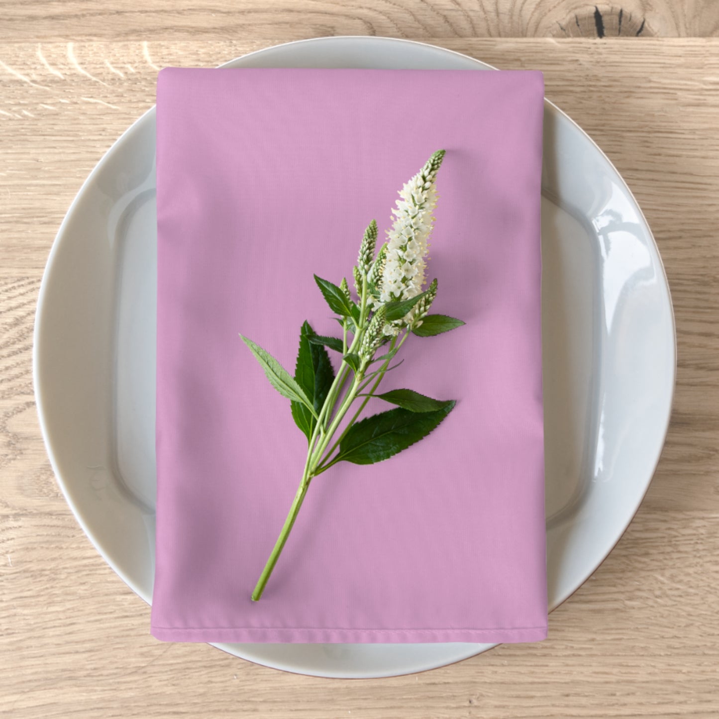 True Holiday Pretty Pink Red Solids Napkins