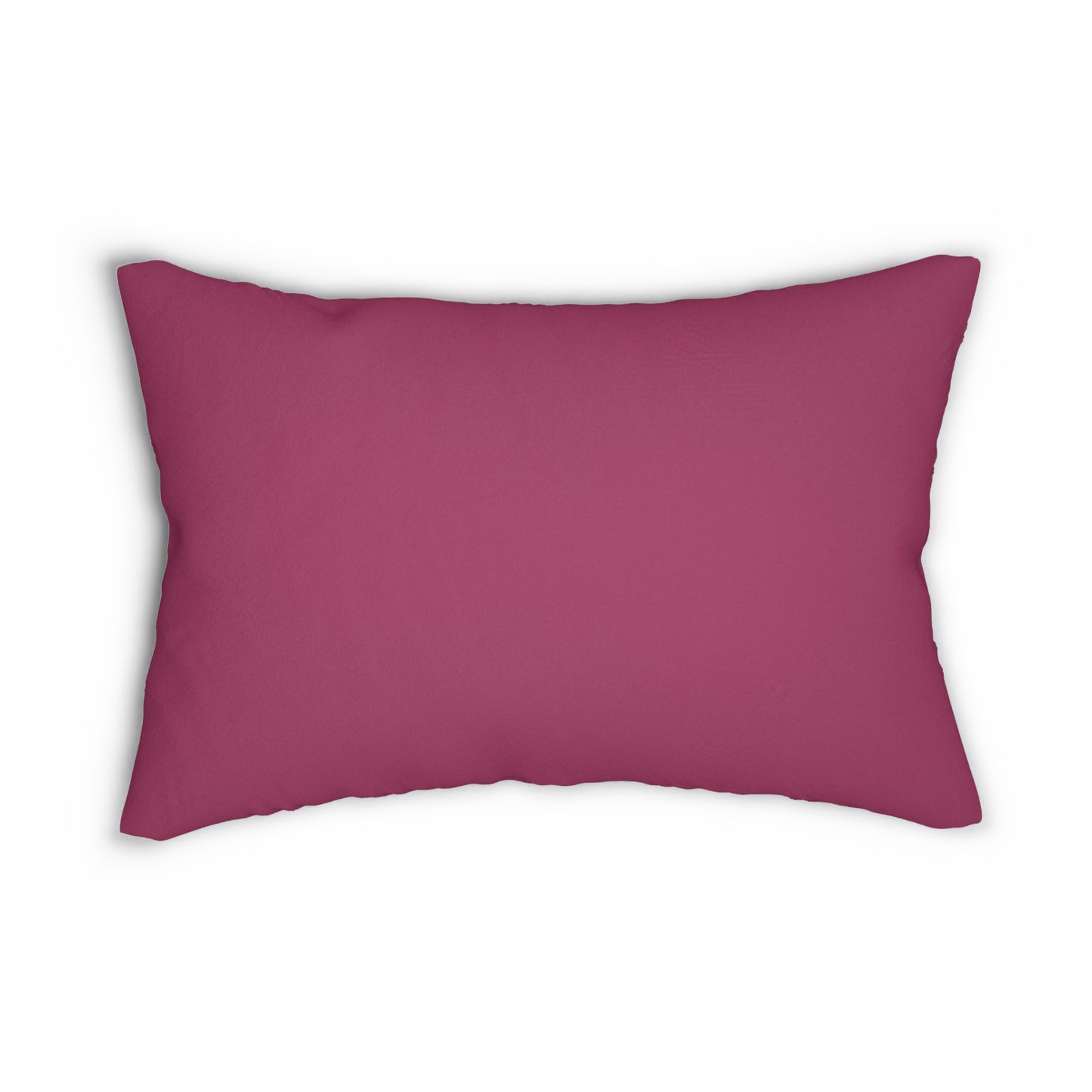 True Holiday Gypsy Pink Reds Solids 20" x 14" Rectangular Throw Pillow