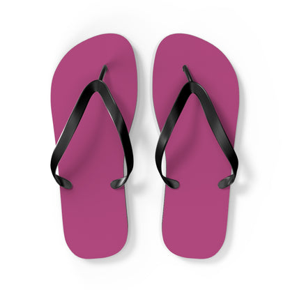 True Holiday Hot Lips Red Solids Flip Flops