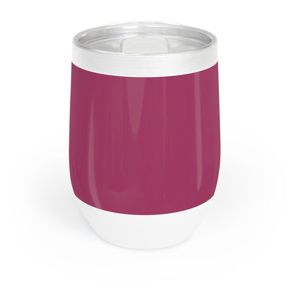 True Holiday Gypsy Pink Red Solids Chill Wine Tumbler
