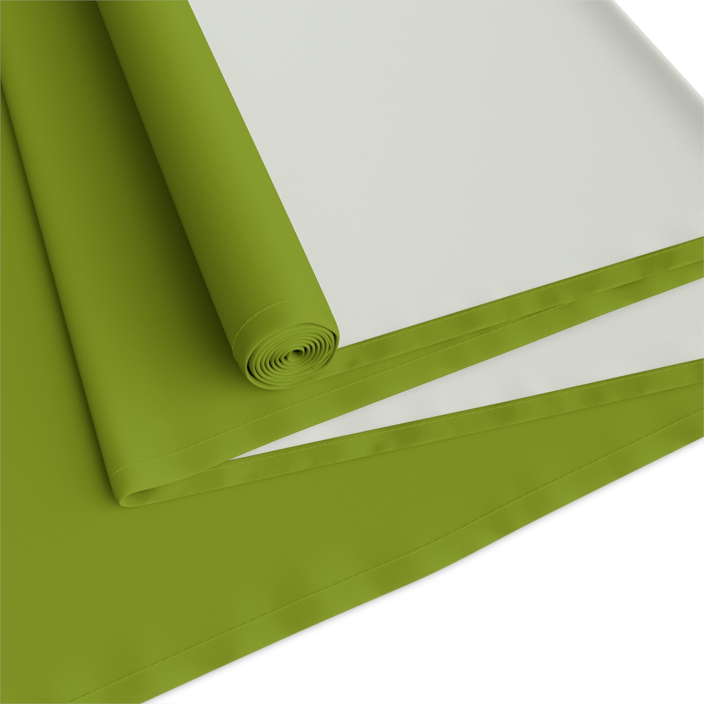 True Holiday Iguana Green Solids Table Runner