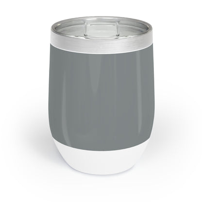 True Holiday Shaker Gray Gray Solids Chill Wine Tumbler