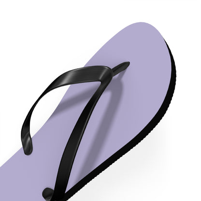 True Holiday Heather Plum Purple Solids Flip Flops
