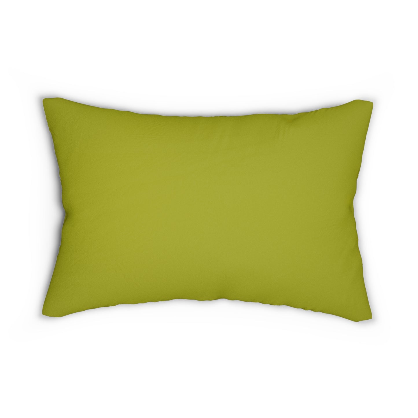 True Holiday Dark Lime Green Solids 20" x 14" Rectangular Throw Pillow