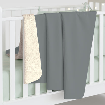 True Holiday Shaker Gray Gray Solids Throw Blanket