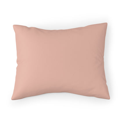 True Holiday Teacup Rose Orange Solids Pillow Sham