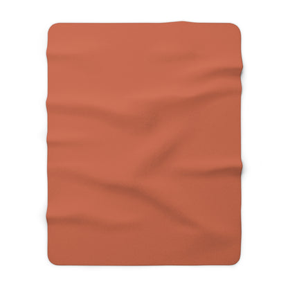 True Holiday Autumn Cover Orange Solids Throw Blanket