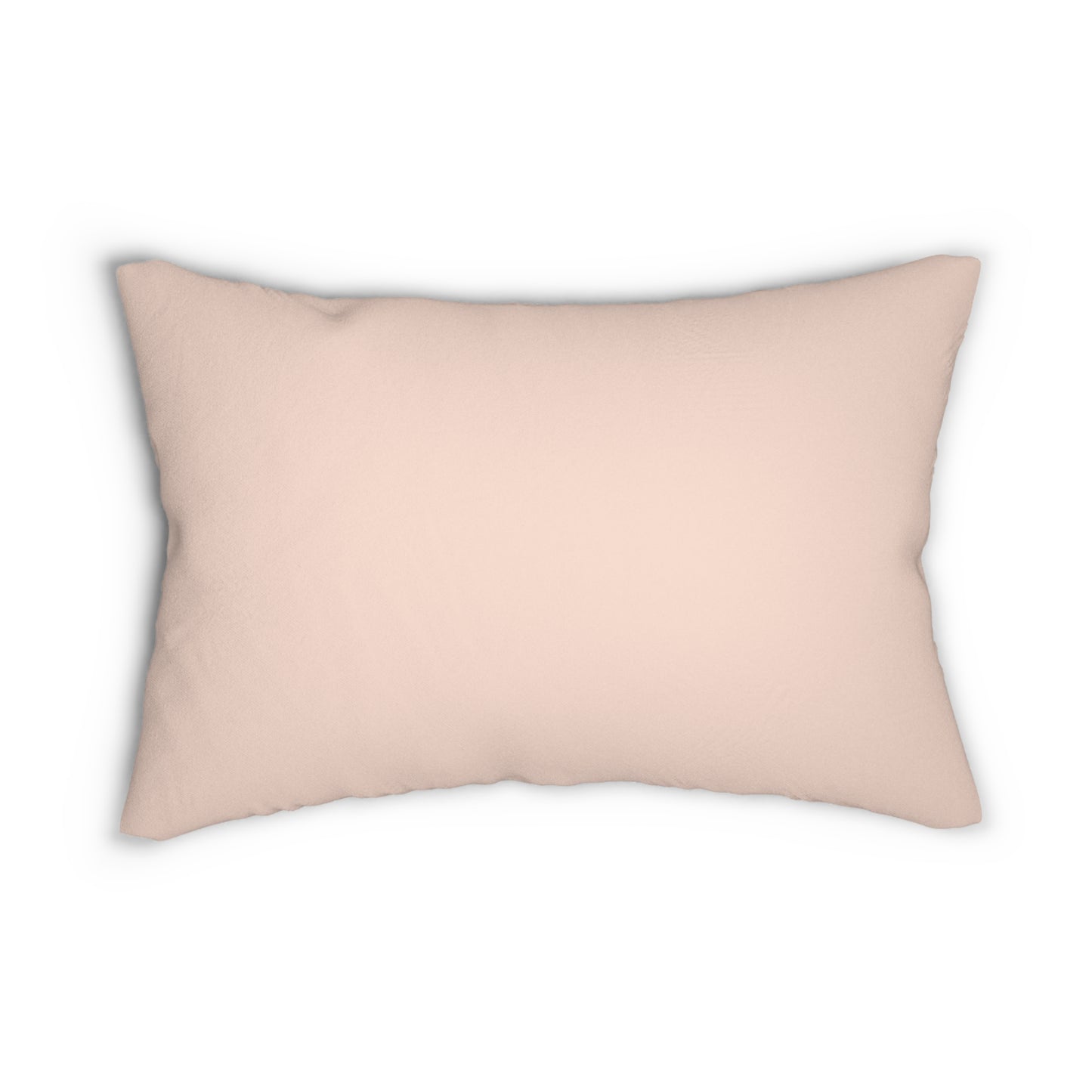 True Holiday Sunlit Coral Orange Solids 20" x 14" Rectangular Throw Pillow