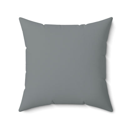 True Holiday Shaker Gray Gray Solids 20" Square Throw Pillow