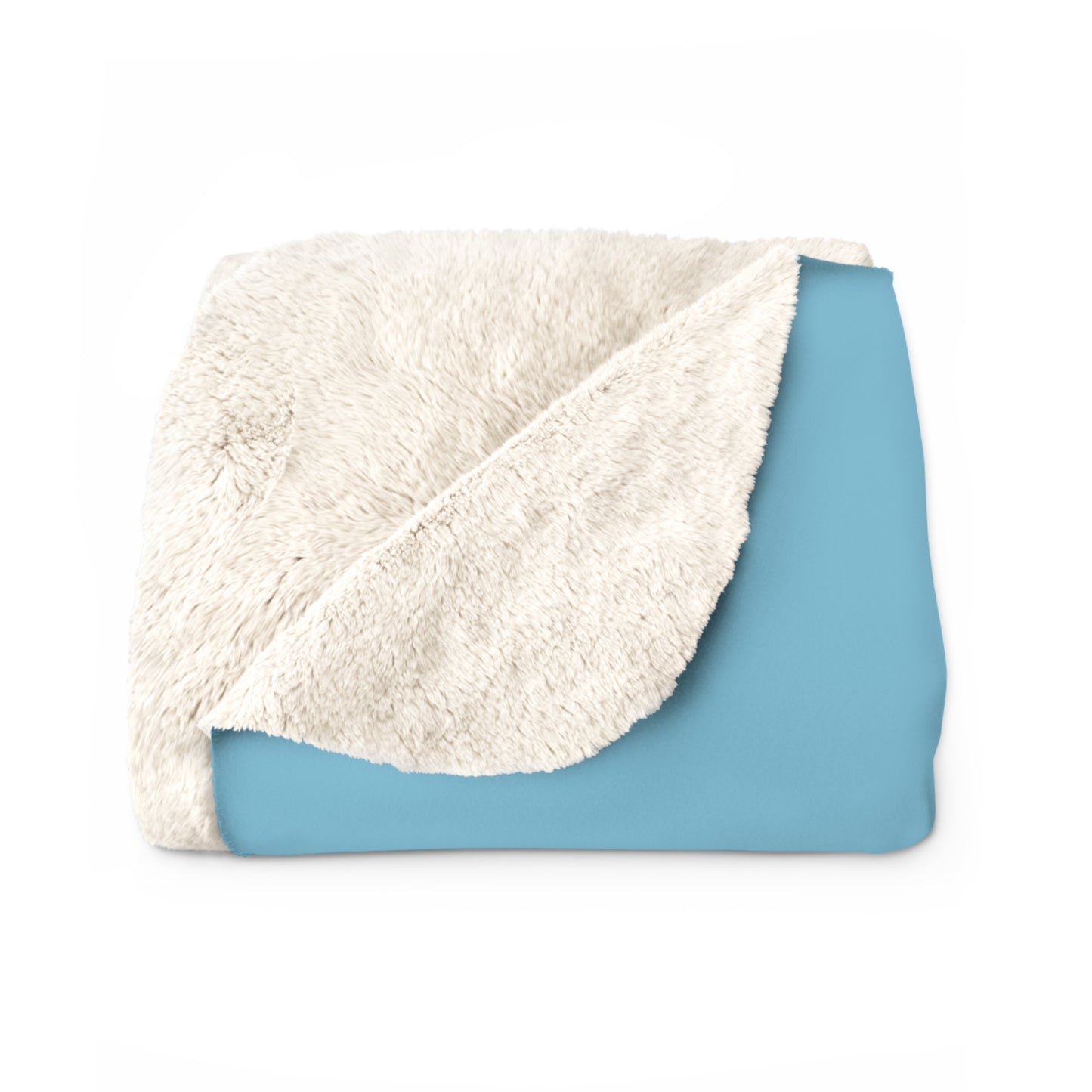 True Holiday Aquarium Blue Blue Solids Throw Blanket