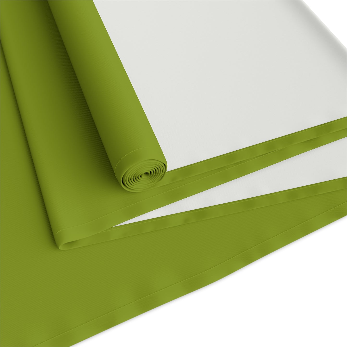 True Holiday Iguana Green Solids Table Runner
