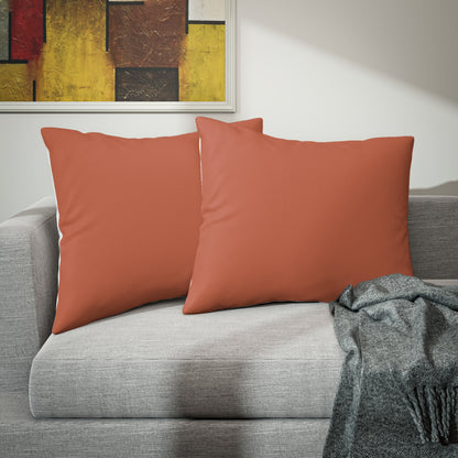 True Holiday Autumn Cover Orange Solids Pillow Sham