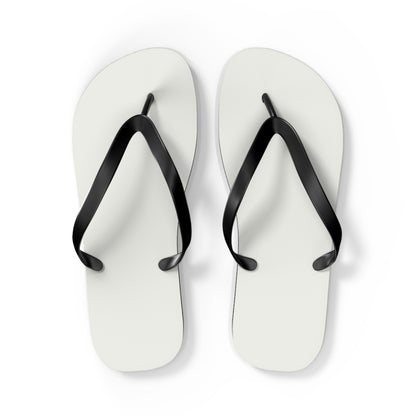 True Holiday White Heron White Solids Flip Flops