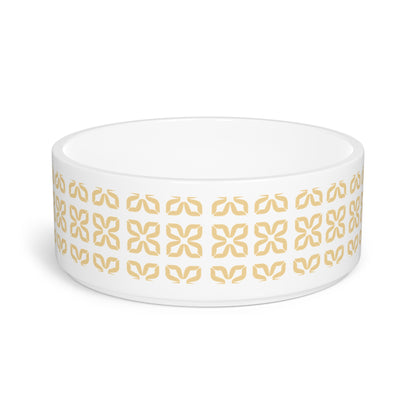 True Holiday Honeybee Yellow Solids Pet Bowl