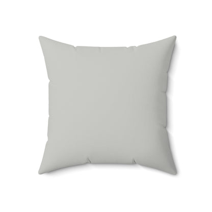 True Holiday Perspective Gray Solids 18" Square Throw Pillow