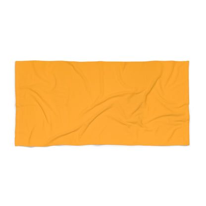 True Holiday Citrus Blast Yellow Solids Beach & Pool Towel