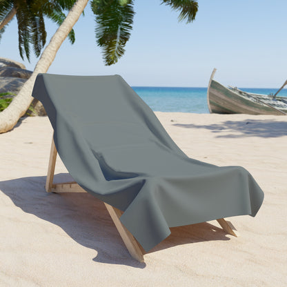 True Holiday Shaker Gray Gray Solids Beach & Pool Towel