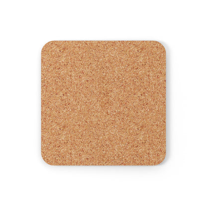 True Holiday Citrus Blast Yellow Solids Corkwood Coaster Set