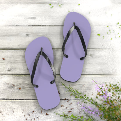 True Holiday Mighty Aphrodite Purple Solids Flip Flops