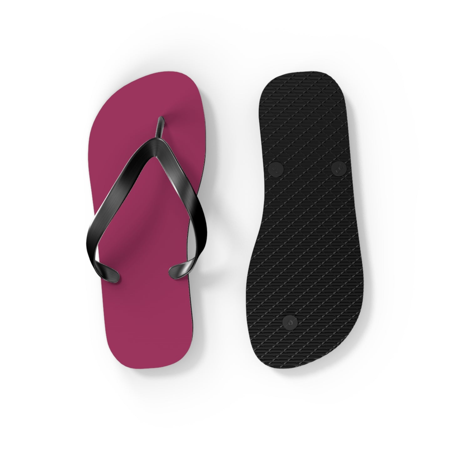 True Holiday Gypsy Pink Red Solids Flip Flops
