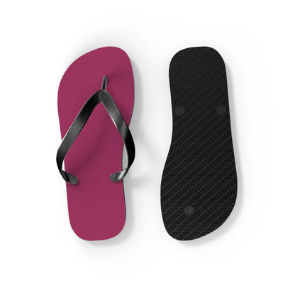 True Holiday Gypsy Pink Red Solids Flip Flops