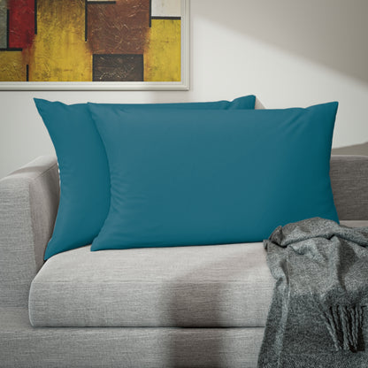 True Holiday Deep Ocean Blue Solids Pillow Sham