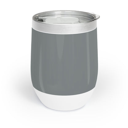 True Holiday Shaker Gray Gray Solids Chill Wine Tumbler