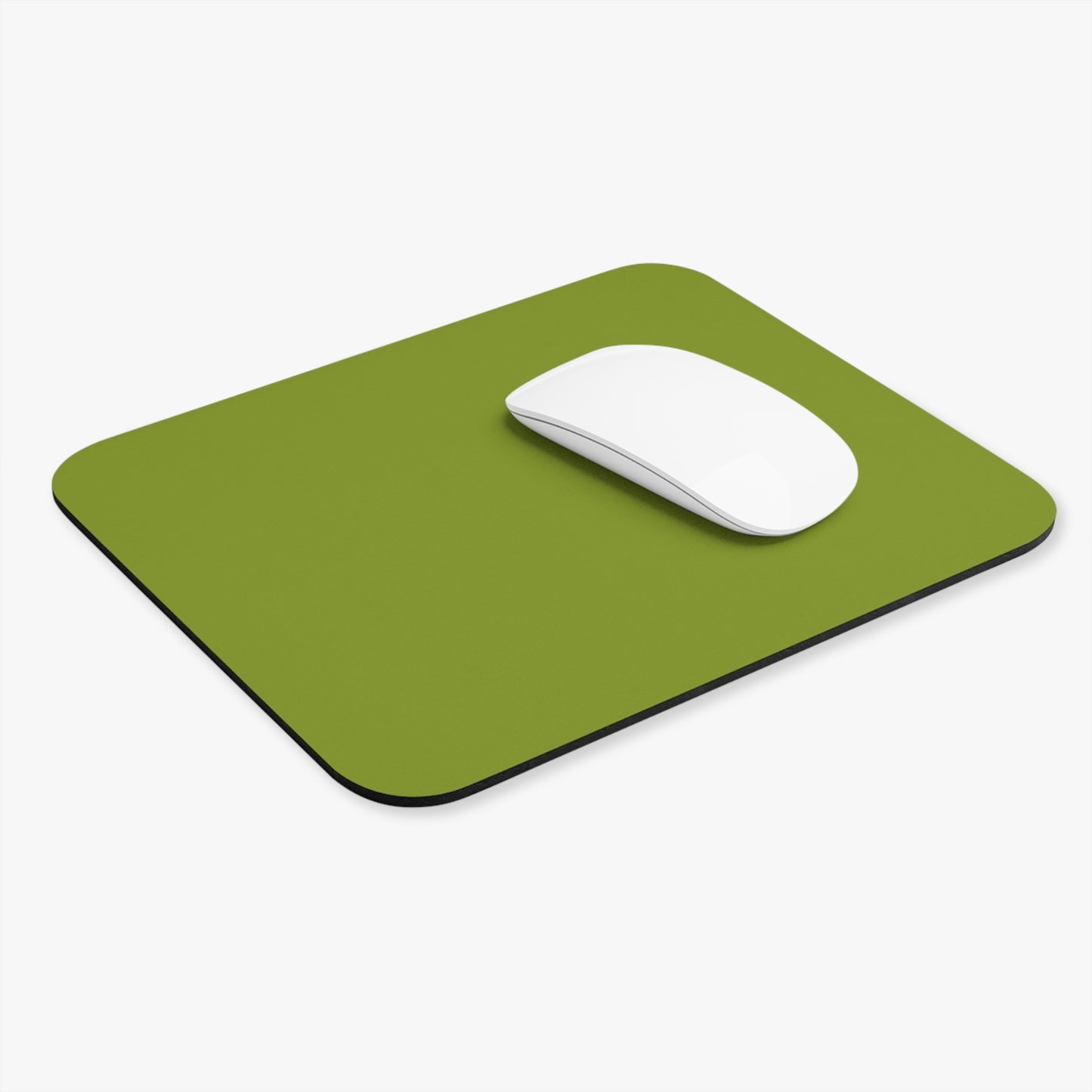 True Holiday Iguana Green Solids Mouse Pad