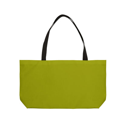 True Holiday Dark Lime Green Solids Beach Bag