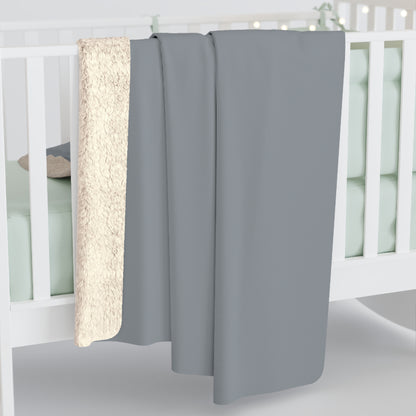 True Holiday Gray Cardigan Gray Solids Throw Blanket