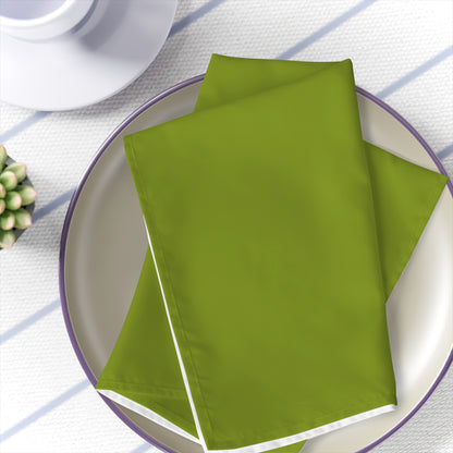 True Holiday Iguana Green Solids Napkins