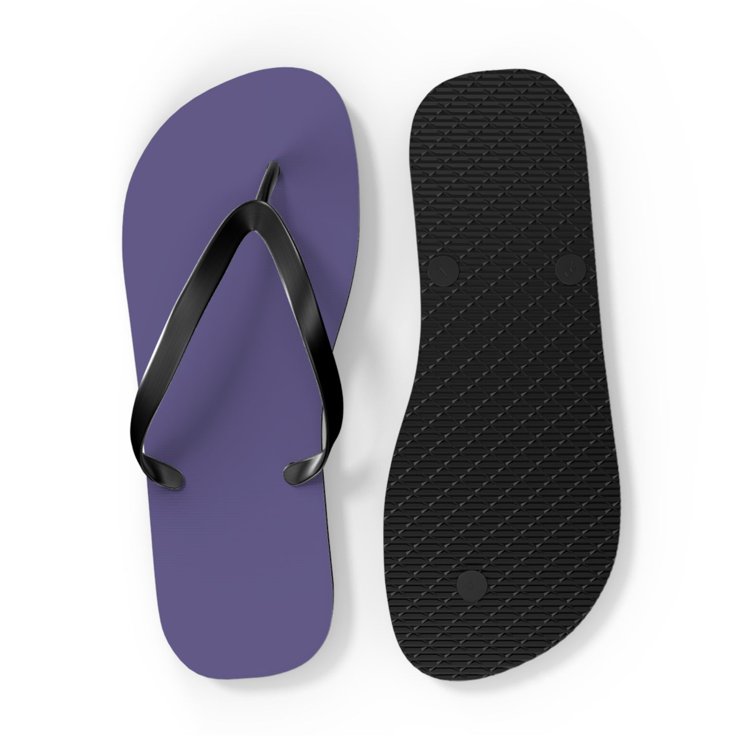True Holiday Seduction Purple Solids Flip Flops